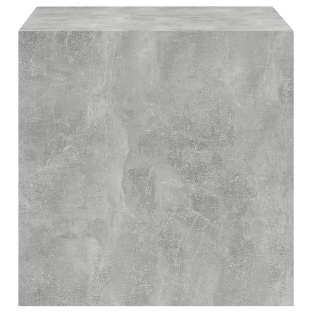 Wall Cabinets 4 pcs Concrete Grey 37x37x37 cm Engineered Wood 805458