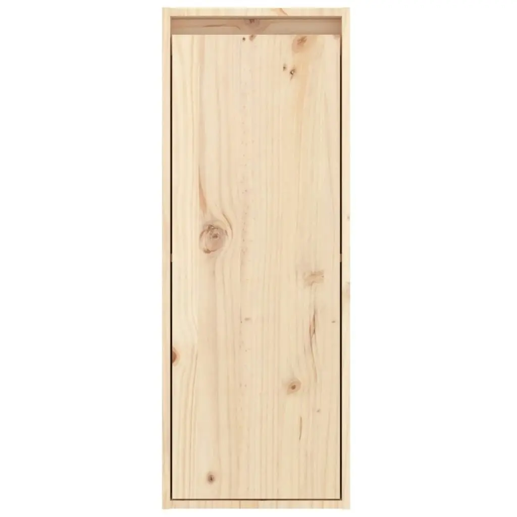 Wall Cabinets 2 pcs 30x30x80 cm Solid Wood Pine 813496