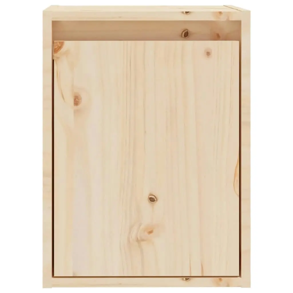 Wall Cabinets 2pcs 30x30x40 cm Solid Wood Pine 813476