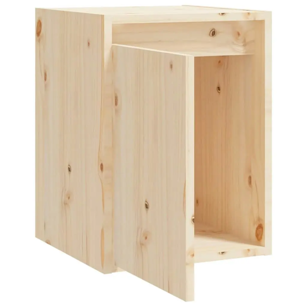 Wall Cabinets 2pcs 30x30x40 cm Solid Wood Pine 813476