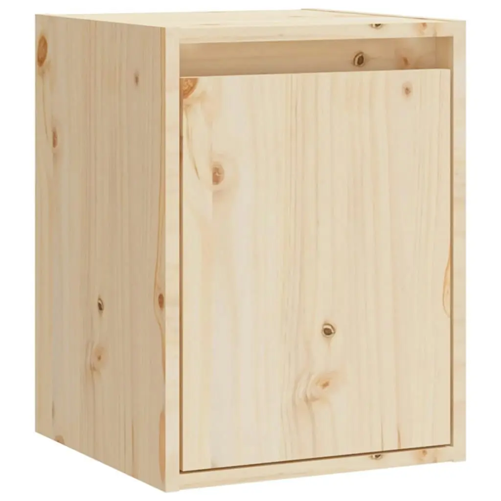 Wall Cabinets 2pcs 30x30x40 cm Solid Wood Pine 813476