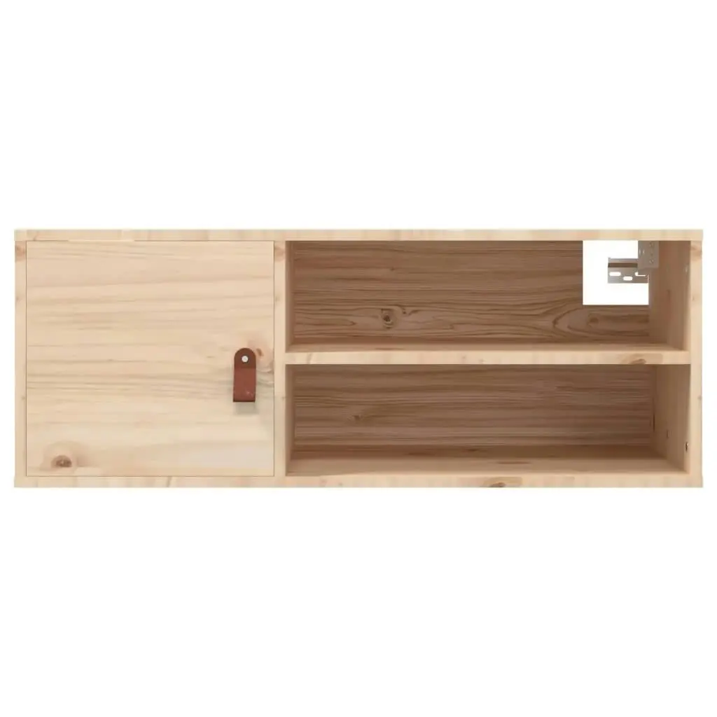 Wall Cabinets 2 pcs 80x30x30 cm Solid Wood Pine 818386