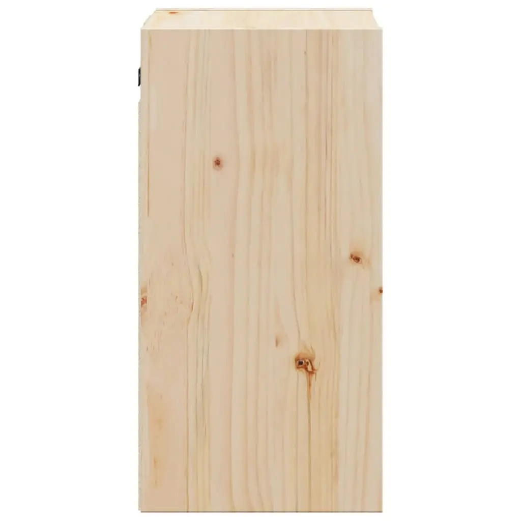 Wall Cabinets 2 pcs 30x30x60 cm Solid Wood Pine 813486