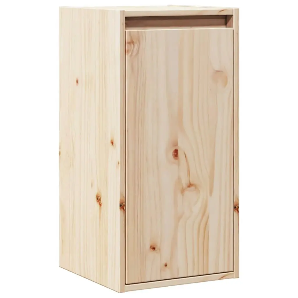 Wall Cabinets 2 pcs 30x30x60 cm Solid Wood Pine 813486