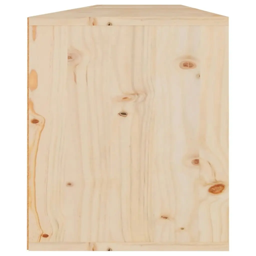 Wall Cabinets 2 pcs 80x30x35 cm Solid Wood Pine 813456