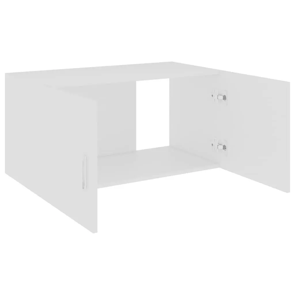 Wall Mounted Cabinet White 80x39x40 cm Engineered Wood 802795