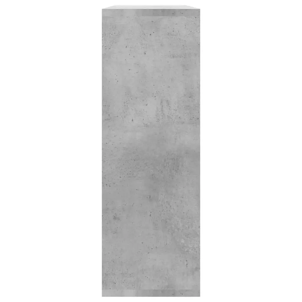 Wall Shelves Concrete Grey 104x20x58.5 cm Engineered Wood 800328