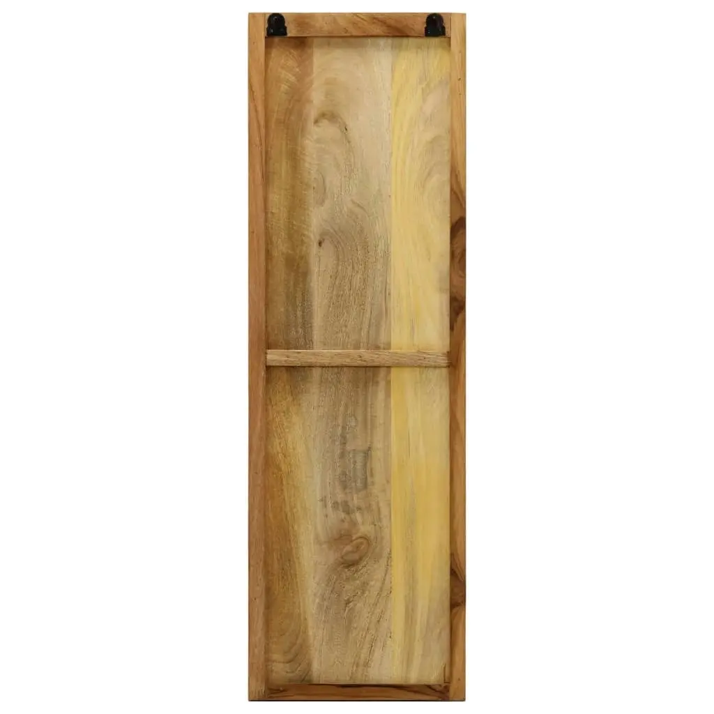 Wall-mounted Coat Racks 2 pcs Solid Mango Wood 36x110x3 cm 246025