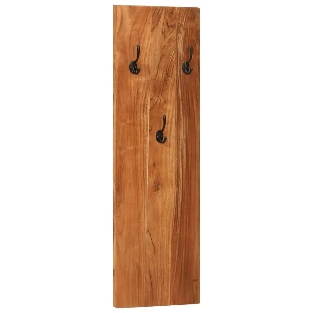 Wall-mounted Coat Racks 2 pcs 36x3x110 cm Solid Acacia Wood 337068