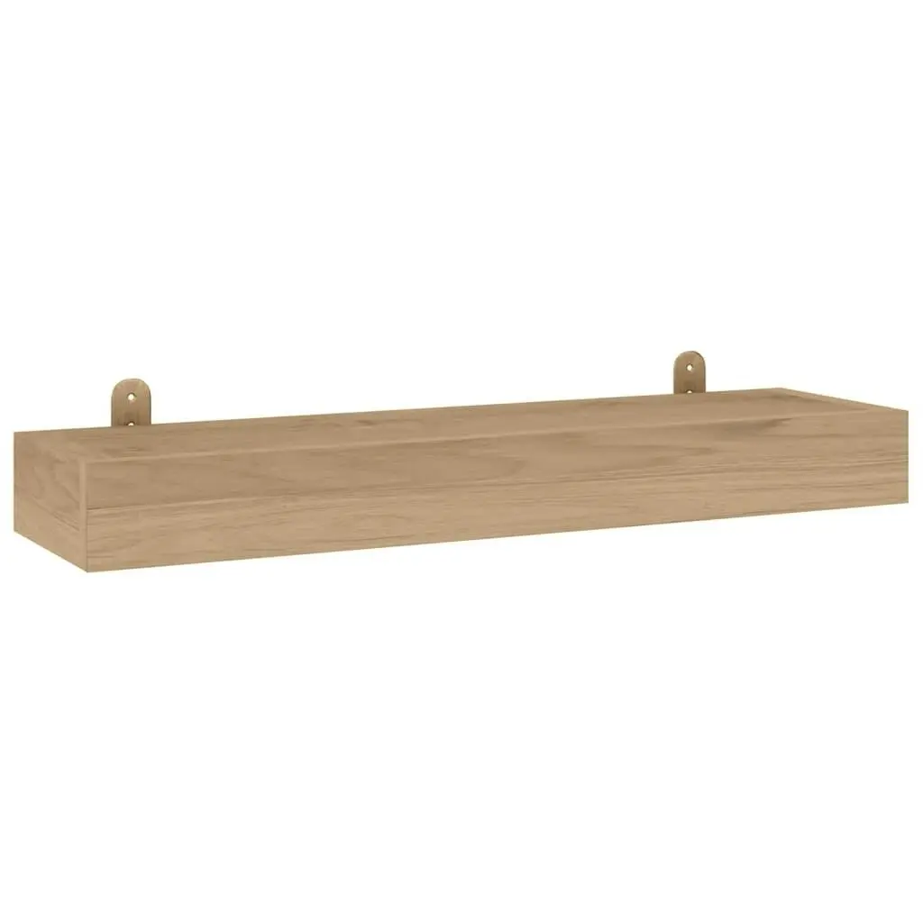 Wall Shelves 2 pcs 60x15x4 cm Solid Wood Teak 340755