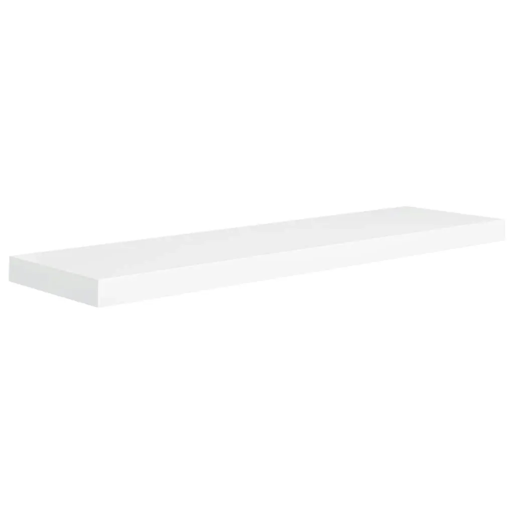 Floating Wall Shelves 4 pcs White 90x23.5x3.8 cm MDF 323819