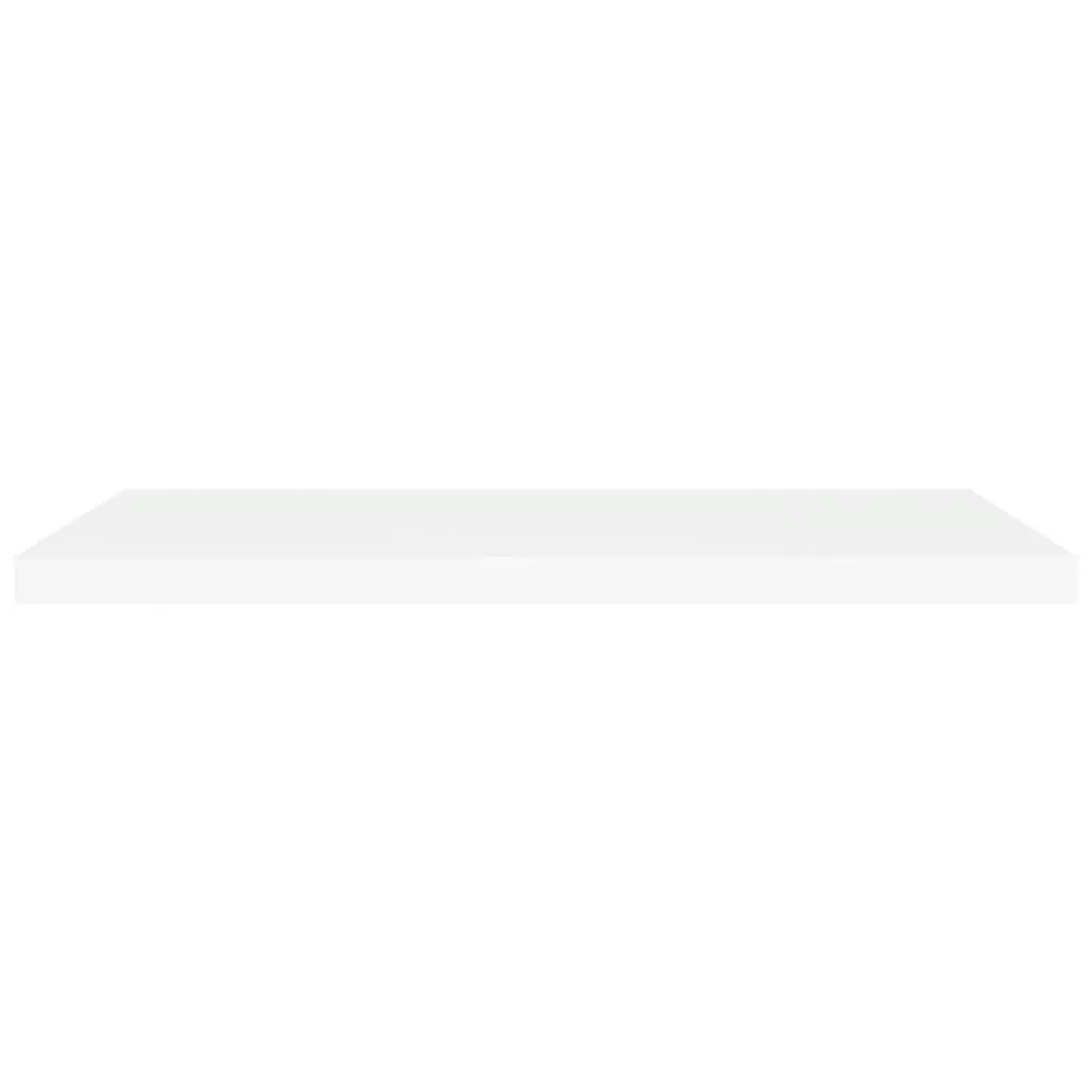 Floating Wall Shelves 4 pcs White 90x23.5x3.8 cm MDF 323819