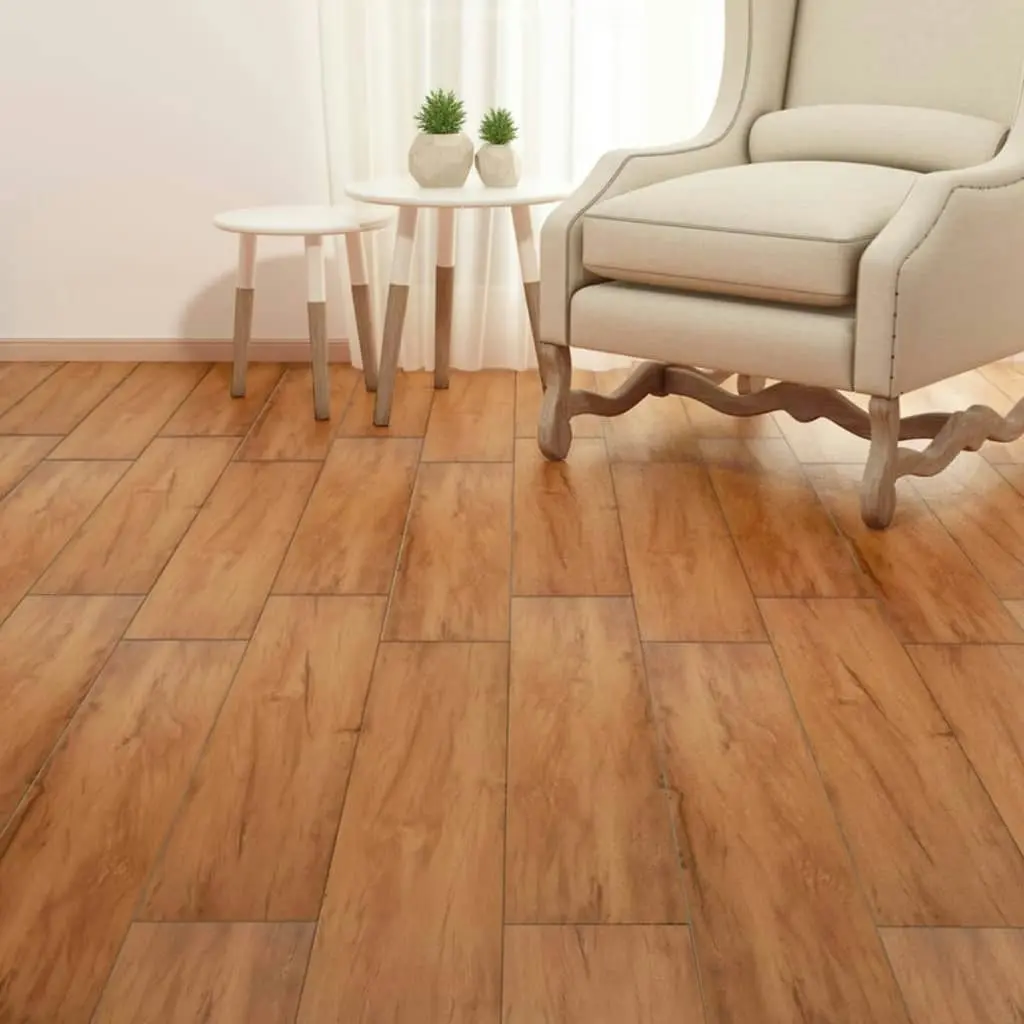 Non Self-adhesive PVC Flooring Planks 5.26 mÂ² 2 mm Elm Nature 245166