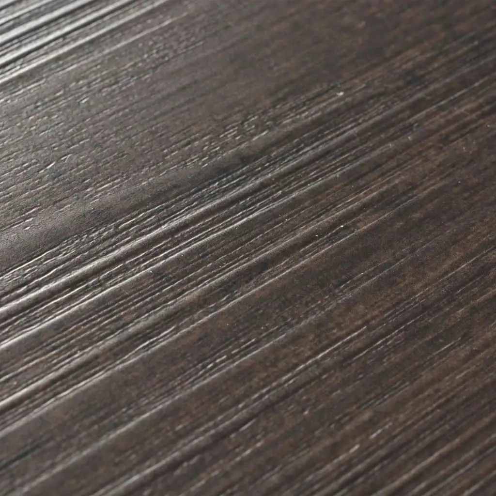 Non Self-adhesive PVC Flooring Planks 5.26 mÂ² 2 mm Oak Dark Grey 245169