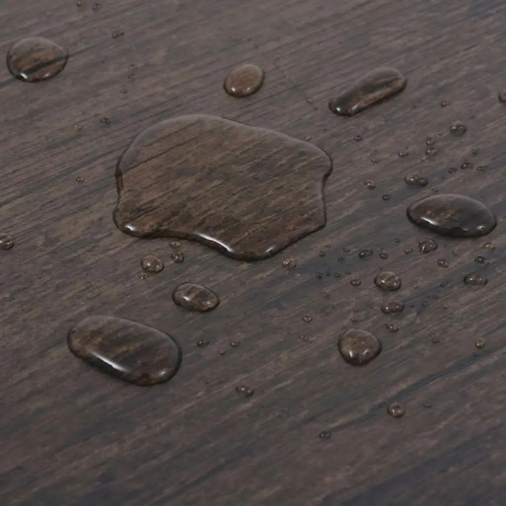 Non Self-adhesive PVC Flooring Planks 5.26 mÂ² 2 mm Oak Dark Grey 245169