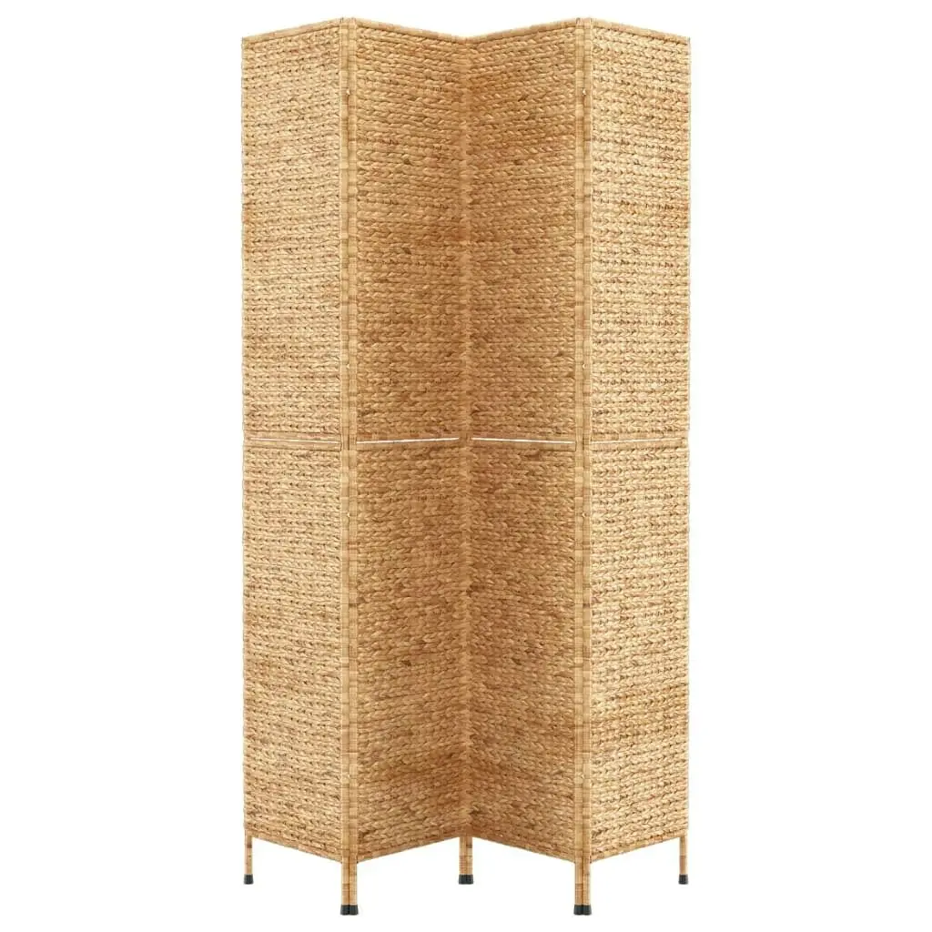 Room Divider 4-Panel 163x180 cm Water Hyacinth 355194