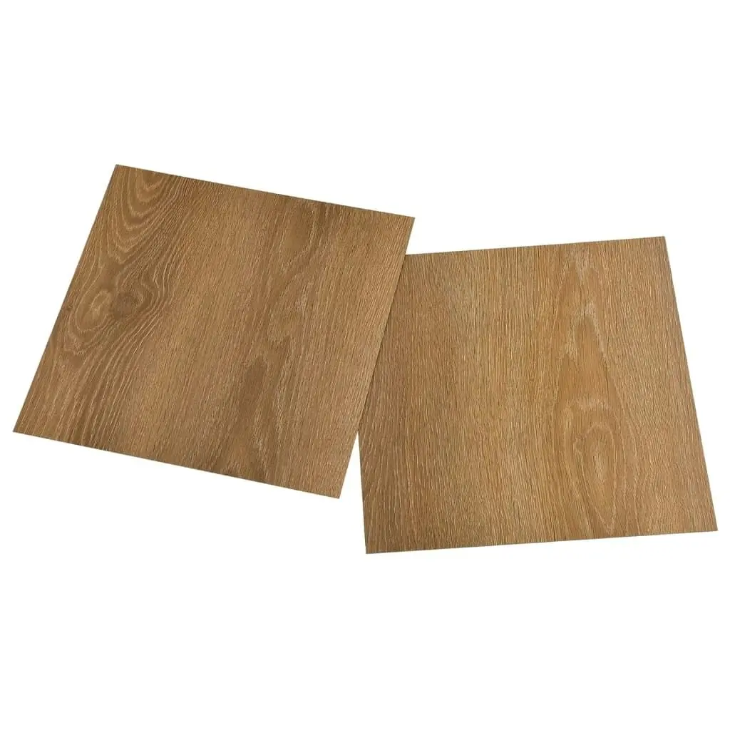 Self-adhesive Flooring Planks 20 pcs PVC 1.86 mÂ² Brown 330139