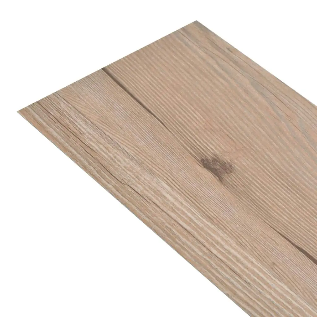 Self-adhesive PVC Flooring Planks 5.02 mÂ² 2 mm Oak Brown 245173