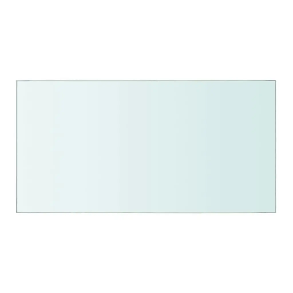 Shelf Panel Glass Clear 40x20 cm 243814