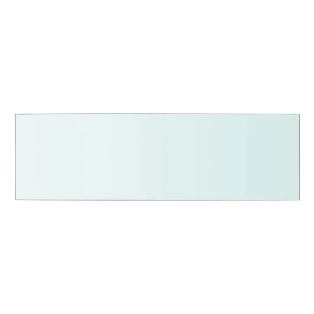 Shelf Panel Glass Clear 50x15 cm 243818