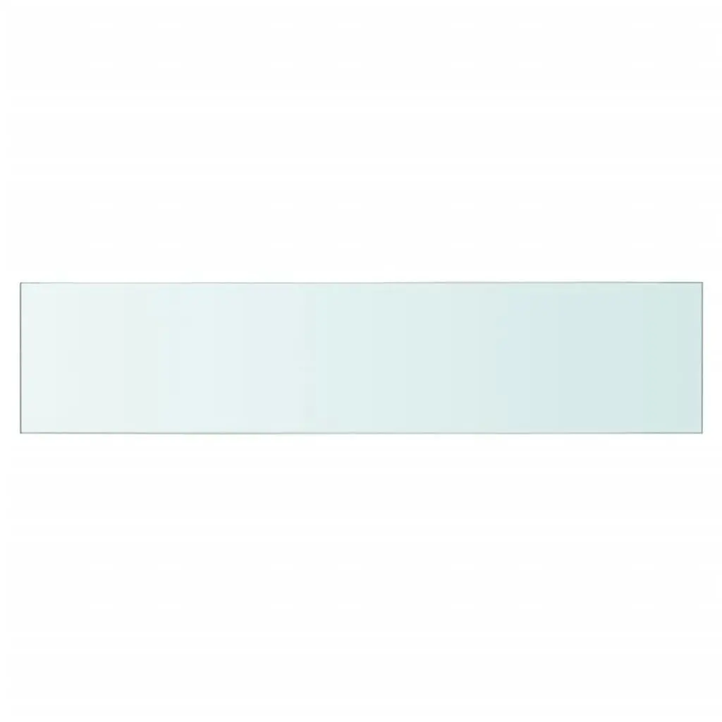 Shelf Panel Glass Clear 60x12 cm 243822