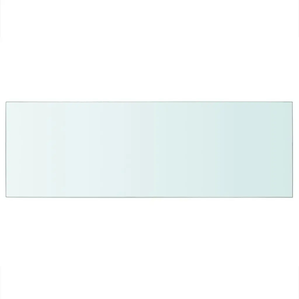 Shelf Panel Glass Clear 70x25 cm 243830