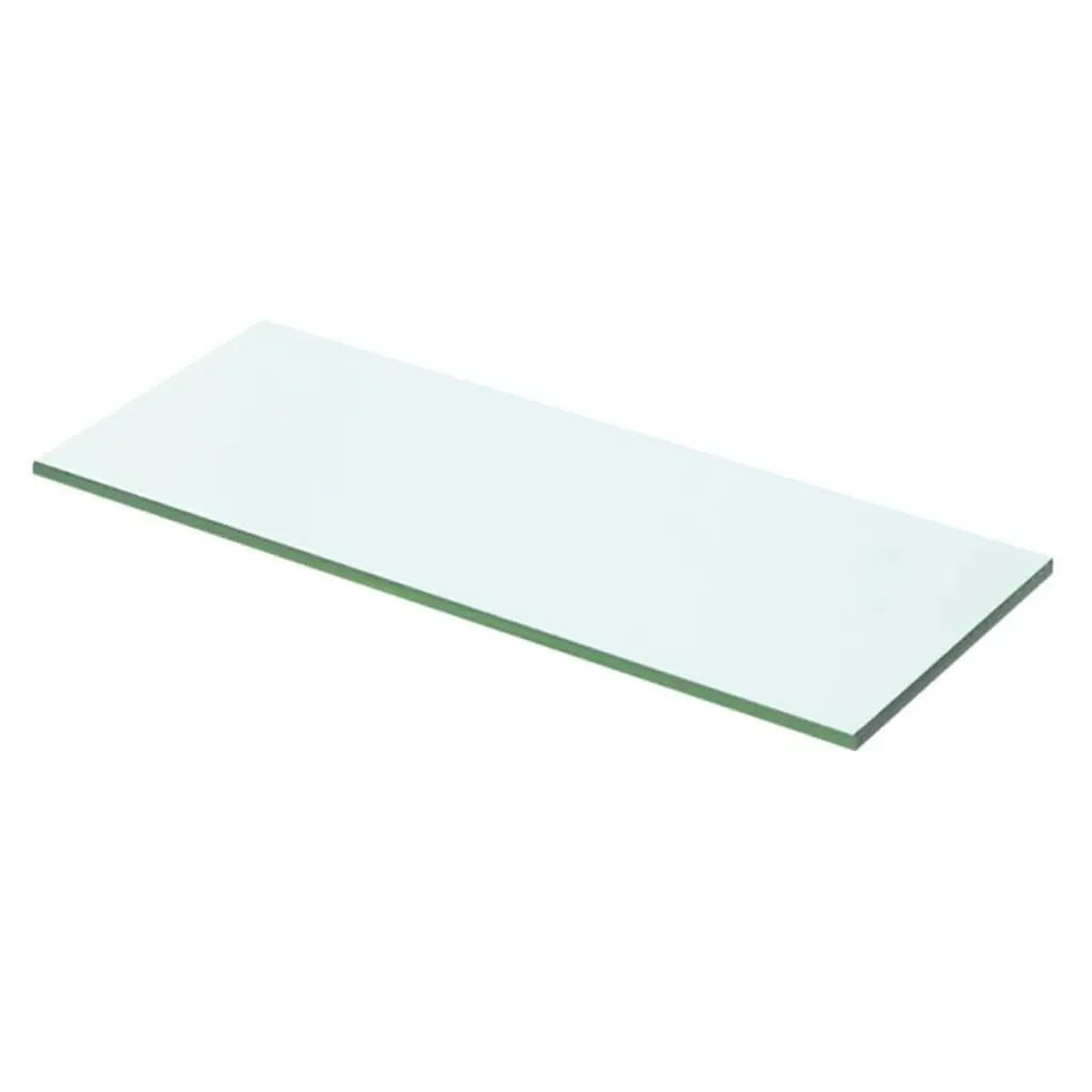 Shelves 2 pcs Panel Glass Clear 50x15 cm 3051558