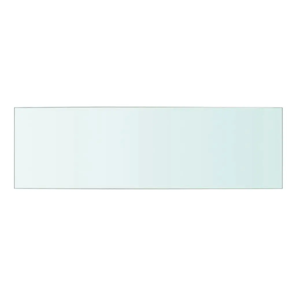 Shelves 2 pcs Panel Glass Clear 50x15 cm 3051558