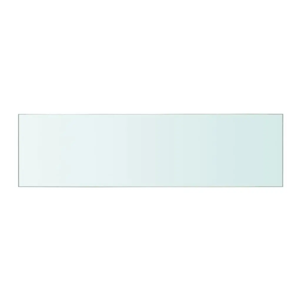 Shelves 2 pcs Panel Glass Clear 50x12 cm 3051557