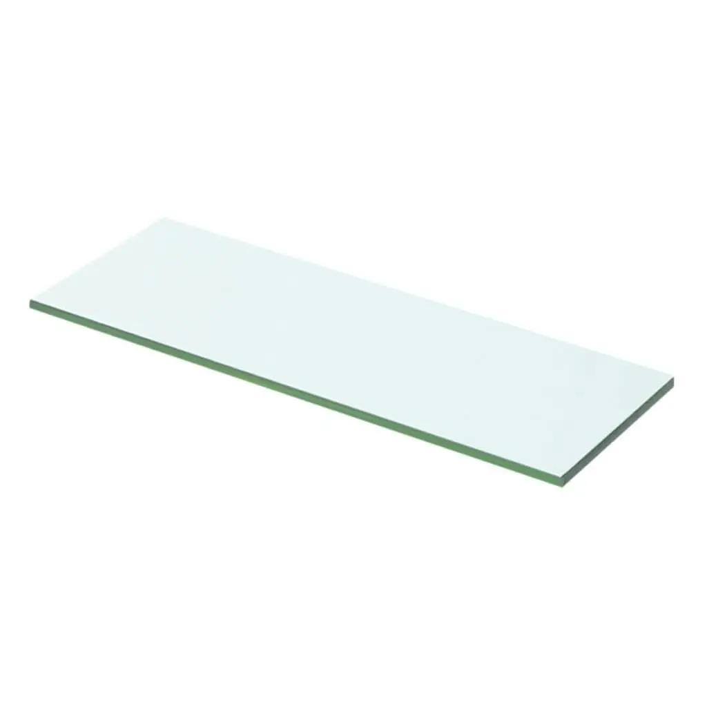 Shelves 2 pcs Panel Glass Clear 50x12 cm 3051557