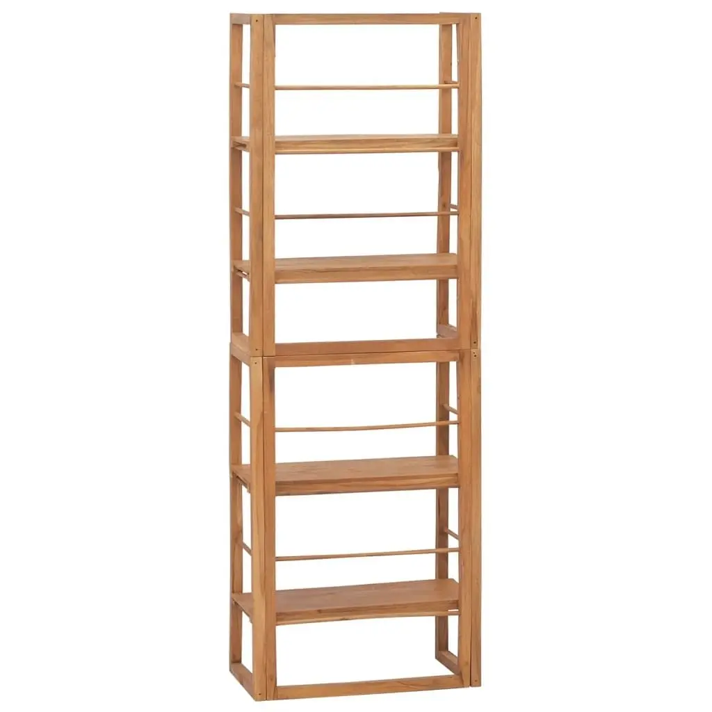 Shelving Unit 60x30x180 cm Solid Teak Wood 326125