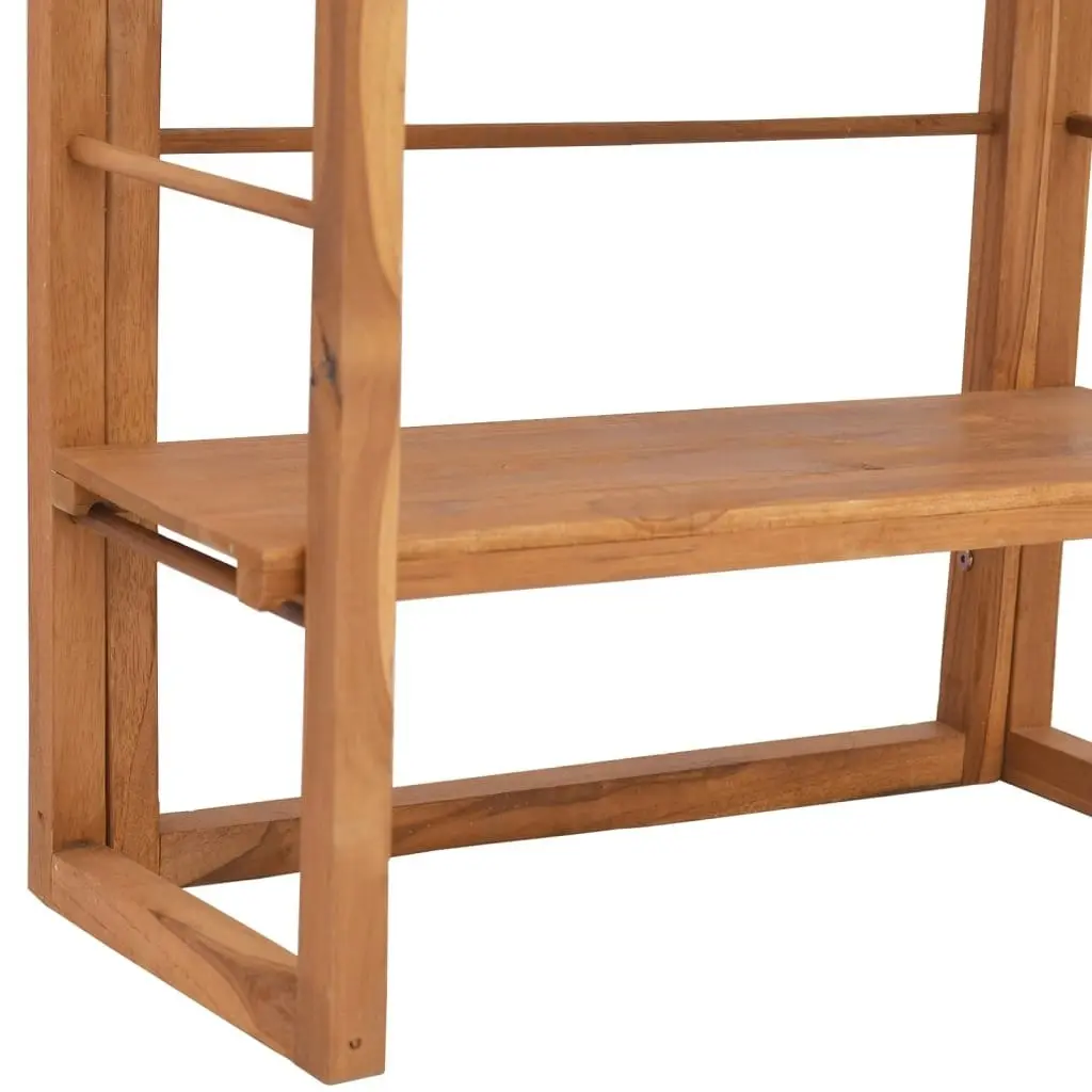 Shelving Unit 60x30x180 cm Solid Teak Wood 326125