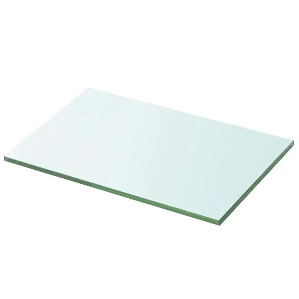 Shelves 2 pcs Panel Glass Clear 20x25 cm 3051545