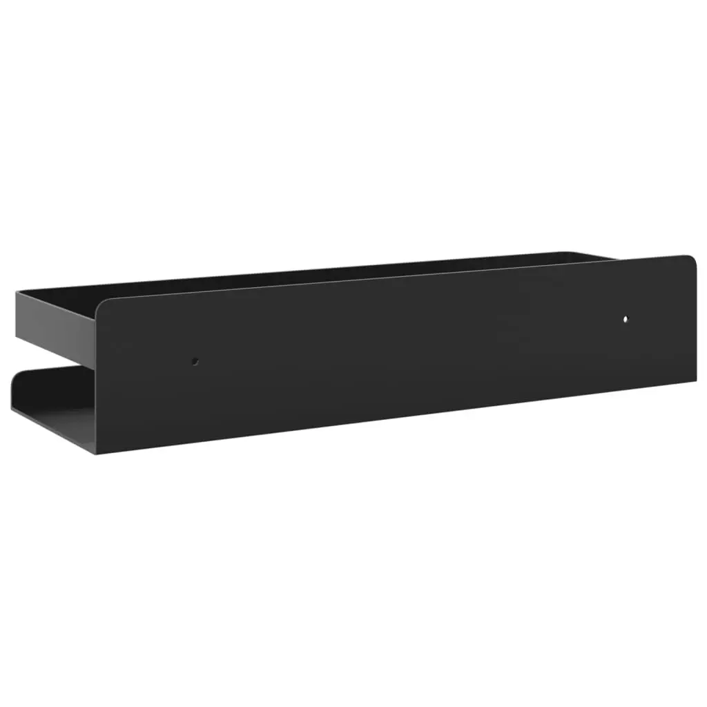 Shower Shelf Matt Black 30x10x6 cm Brushed 304 Stainless Steel 4004907