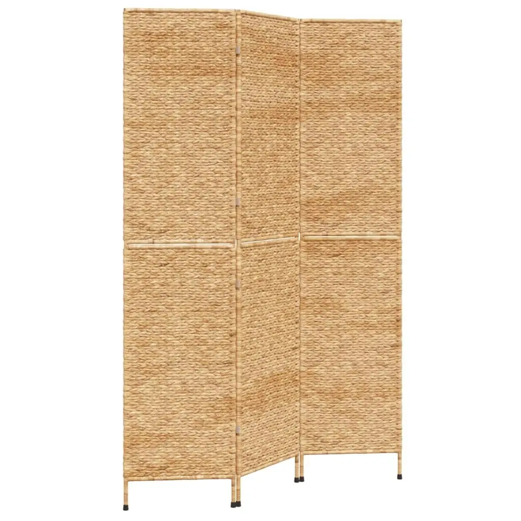 Room Divider 3-Panel 122x180 cm Water Hyacinth 355191