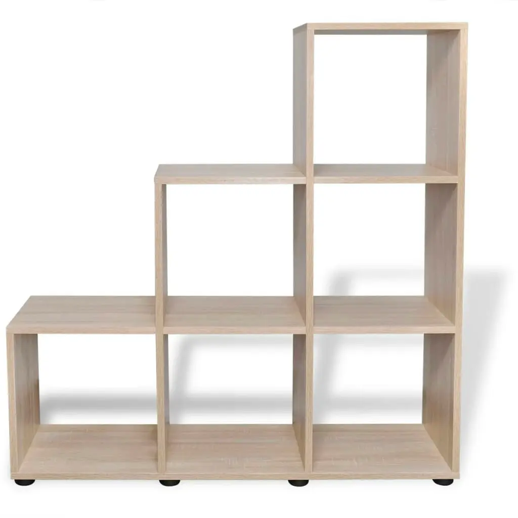 Staircase Bookcase/Display Shelf 107 cm Oak 242553