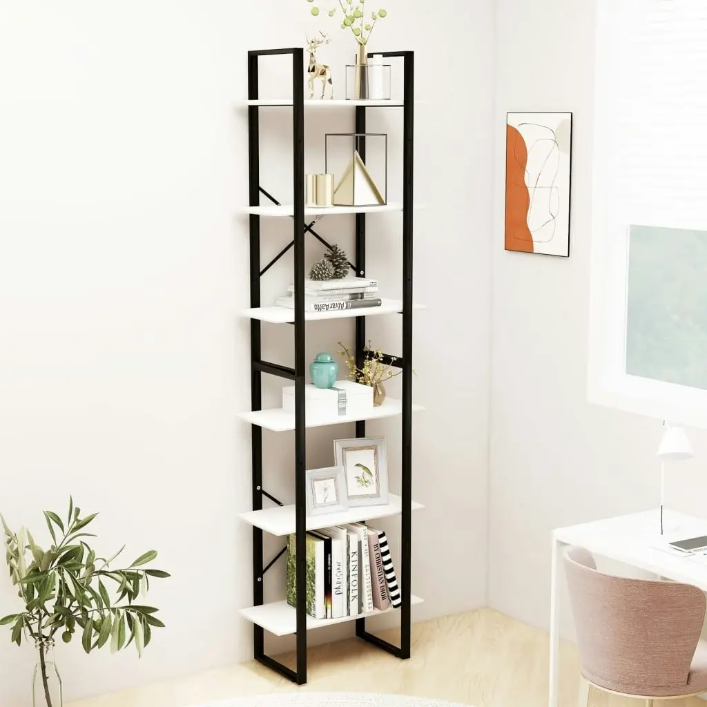 Storage Shelf White 60x30x210 cm Solid Wood Pine 806523