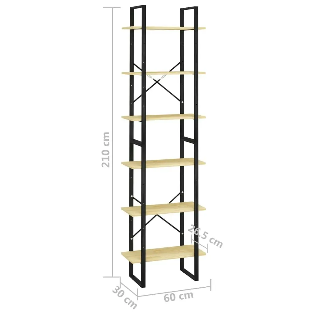 Storage Shelf 60x30x210 cm Solid Wood Pine 806522