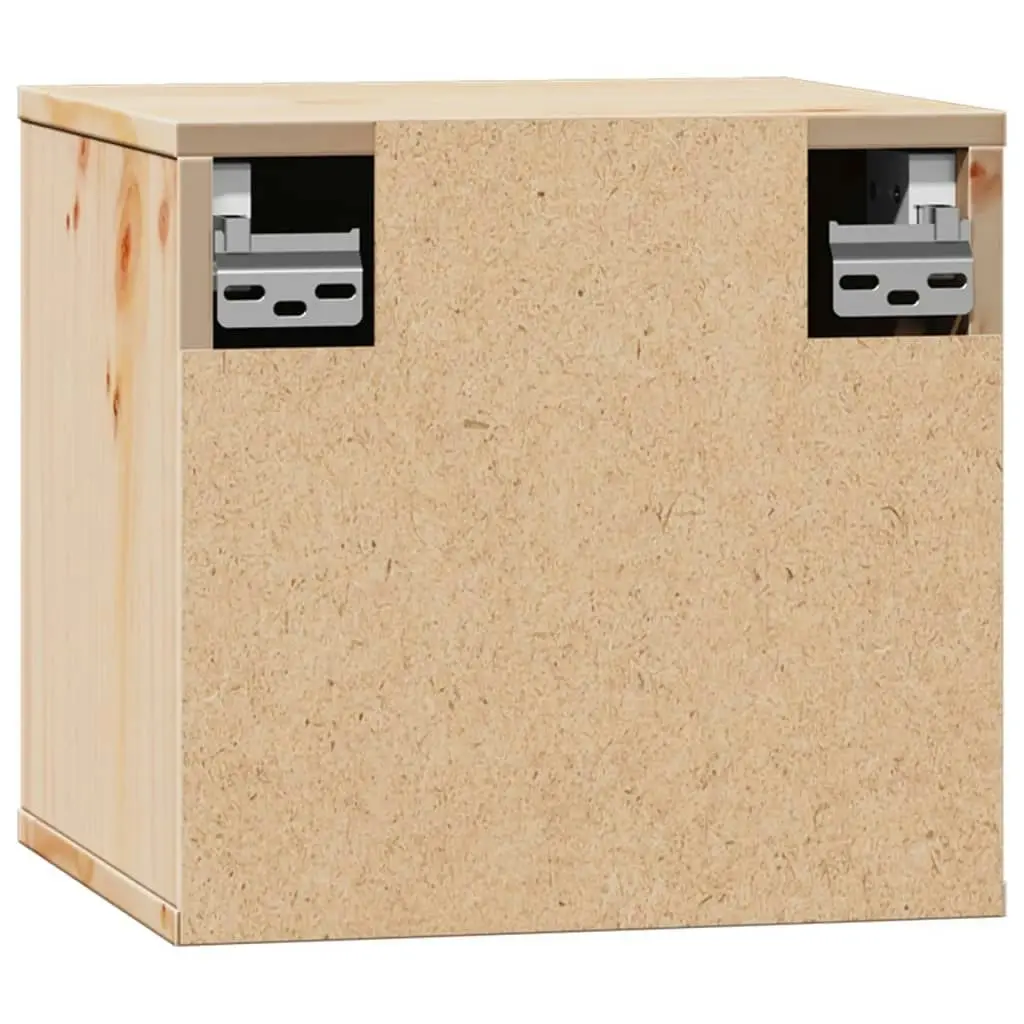 Wall Cabinets 2 pcs 31.5x30x30 cm Solid Wood Pine 818356