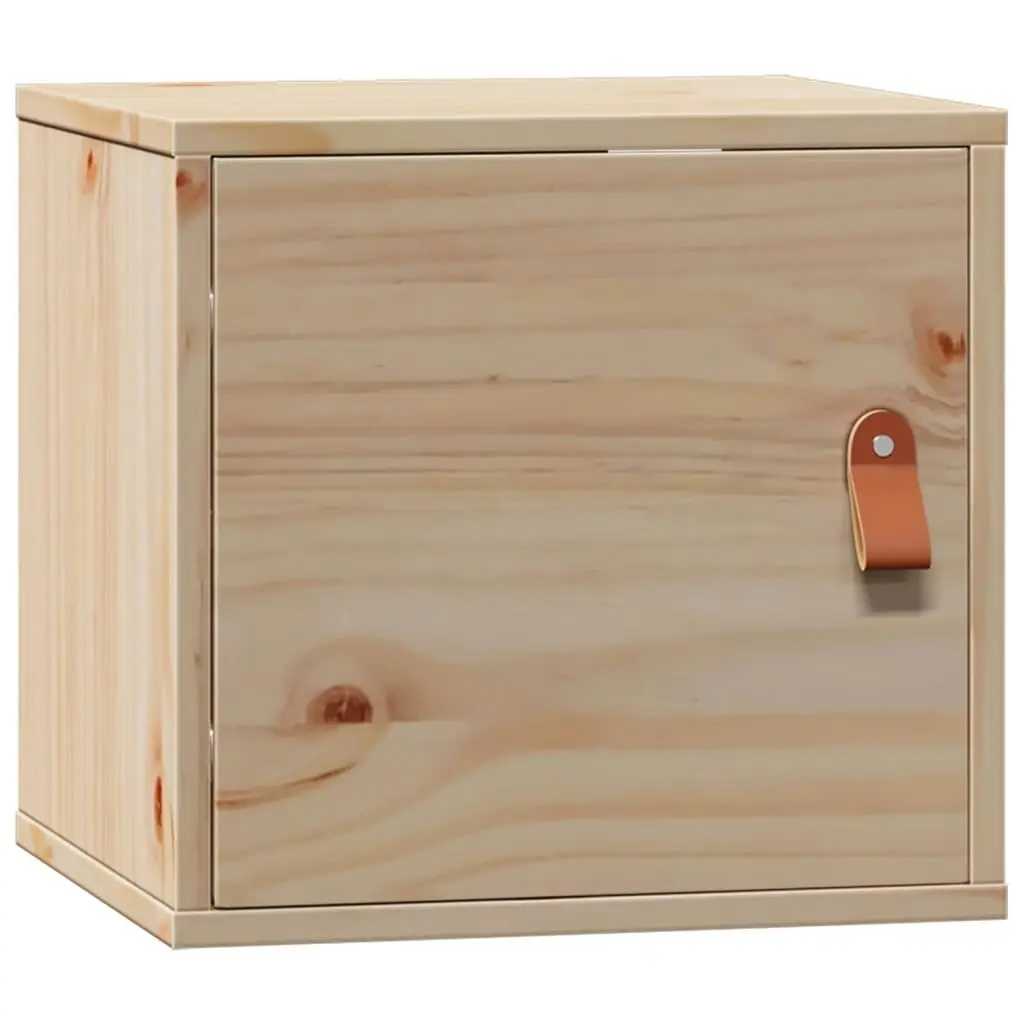 Wall Cabinets 2 pcs 31.5x30x30 cm Solid Wood Pine 818356