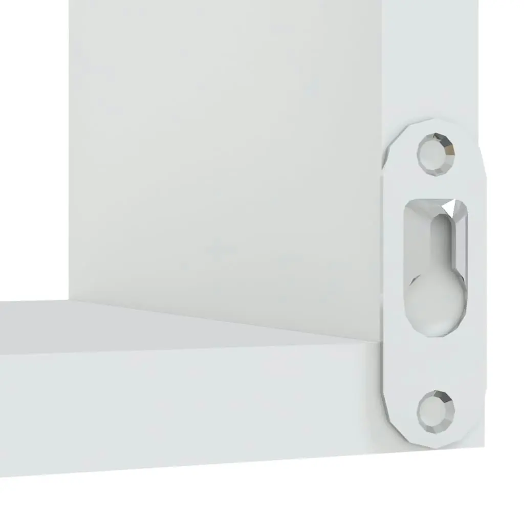 Wall Corner Shelf White 40x40x50 cm Engineered Wood 807223