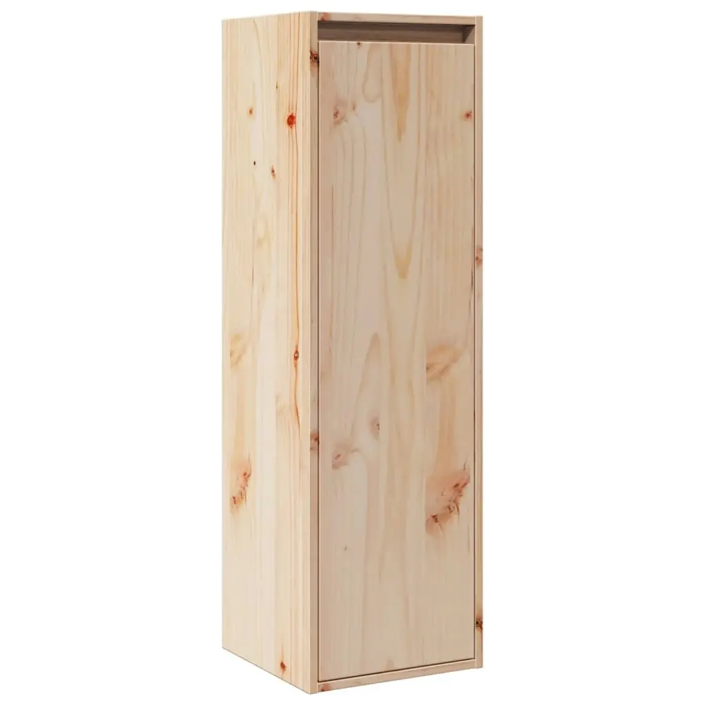 Wall Cabinets 2 pcs 30x30x100 cm Solid Wood Pine 813506