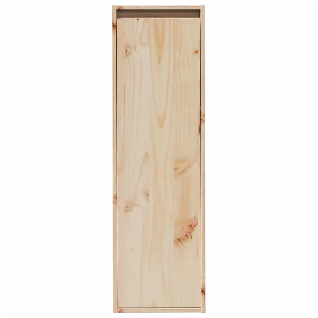 Wall Cabinets 2 pcs 30x30x100 cm Solid Wood Pine 813506