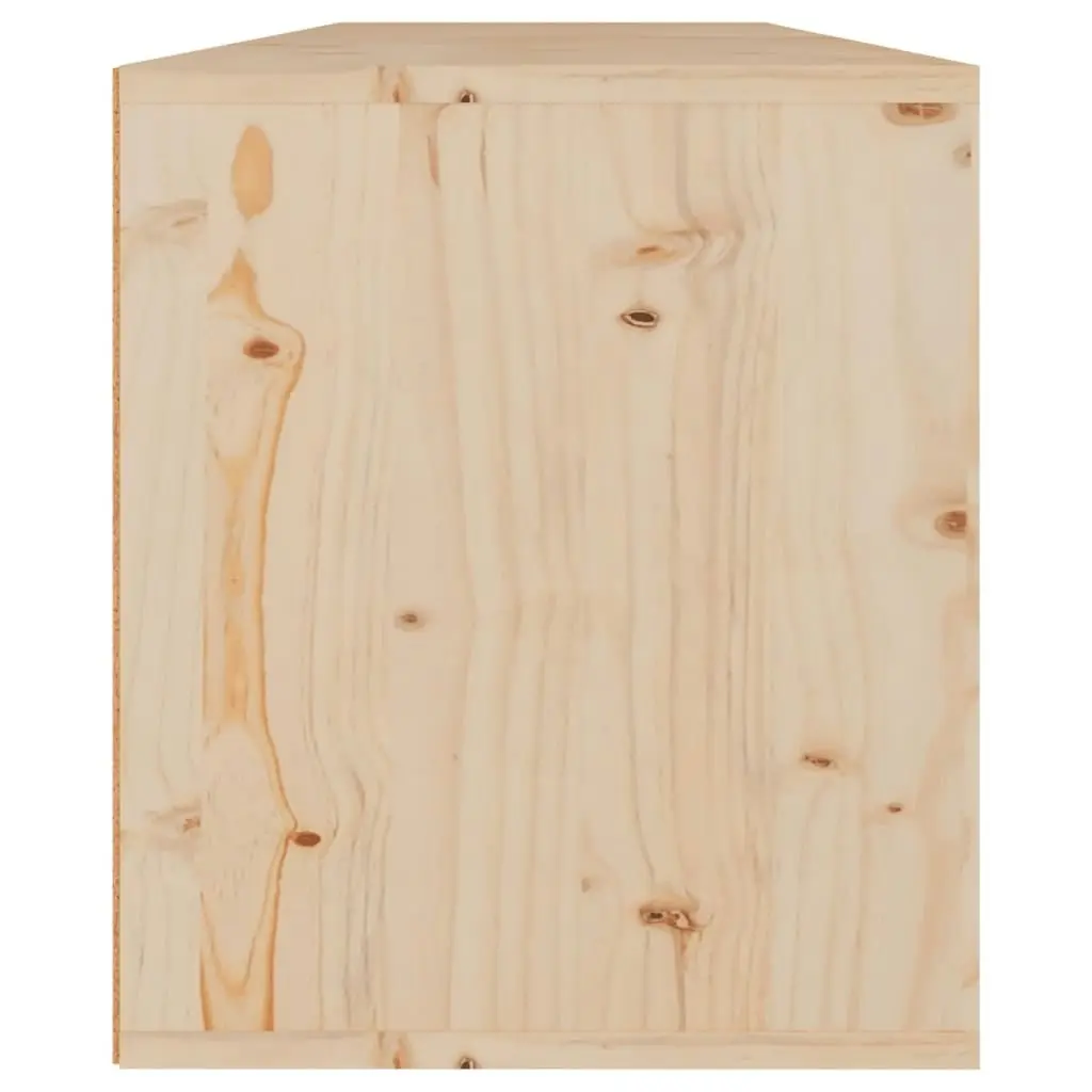 Wall Cabinets 2 pcs 60x30x35 cm Solid Wood Pine 813446