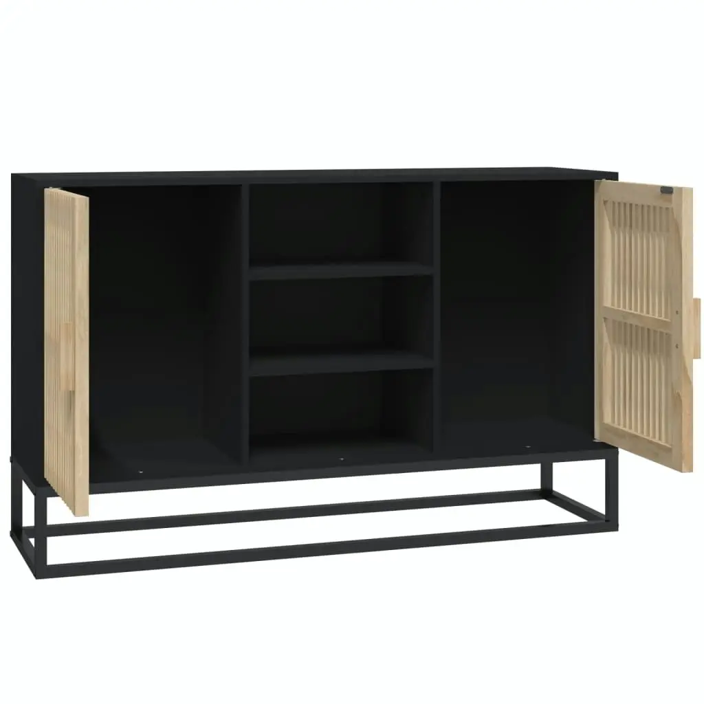 Sideboard Black 105x30x65 cm Engineered Wood 352119