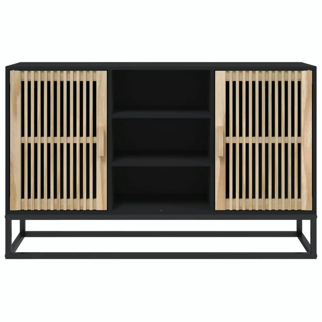 Sideboard Black 105x30x65 cm Engineered Wood 352119