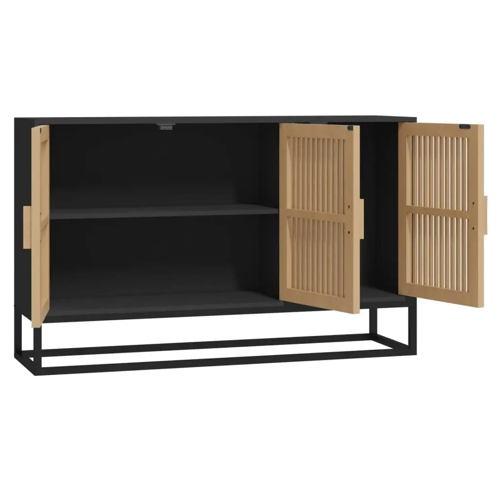 Sideboard Black 105x30x65 cm Engineered Wood 352122