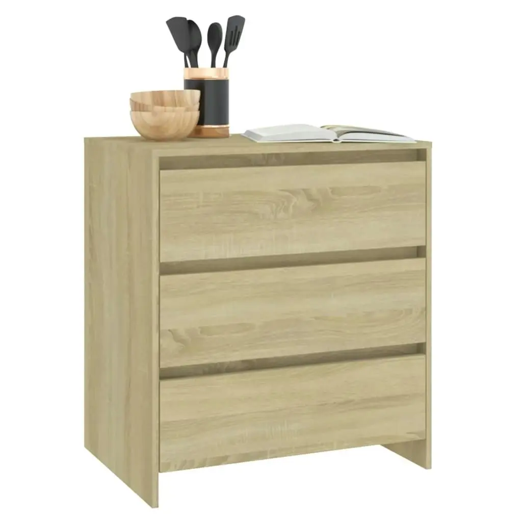 Sideboard Sonoma Oak 70x41x75 cm Engineered Wood 809749