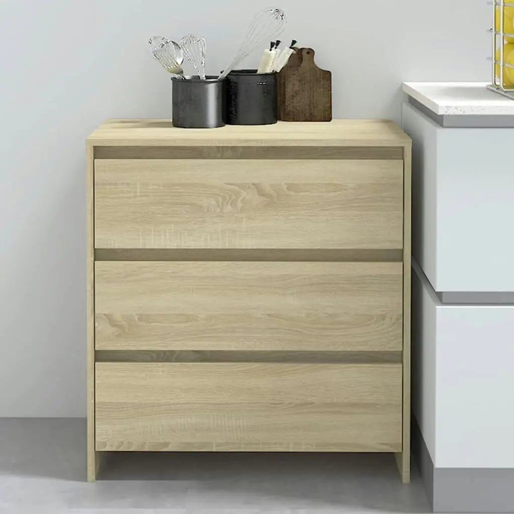 Sideboard Sonoma Oak 70x41x75 cm Engineered Wood 809749