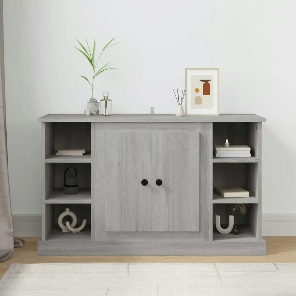 Sideboard Grey Sonoma 100x35.5x60 cm Engineered Wood 816446